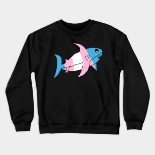 PRIDE SHARK TRANS Crewneck Sweatshirt